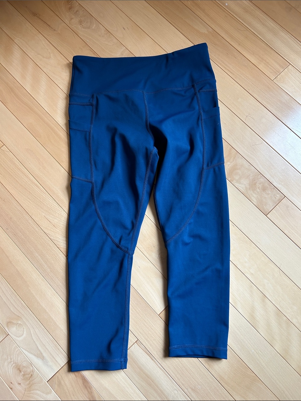 Zyia Active Leggings with Pockets Pull On High Rise capri size 6/8